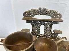 Crescent salesman sample cast-iron stove ￼