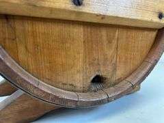 Antique barrel churn