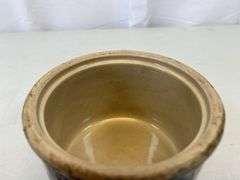 Red Wing butter crock with lid