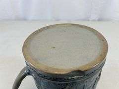 Antique stoneware pitcher ￼
