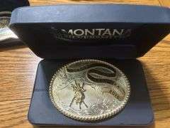 Montana Silversmith — Oregon Trail rodeo belt buckles
