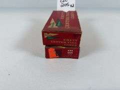 Vintage boxes 222 Remington ammunition