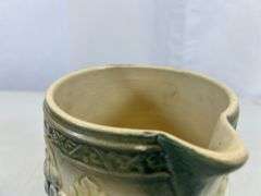 Stoneware pitcher