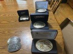 Montana Silversmith — Oregon Trail rodeo belt buckles
