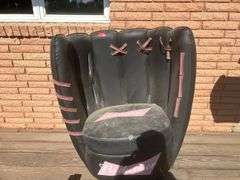 Budweiser baseball glove chair