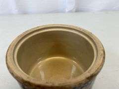 Red Wing butter crock with lid