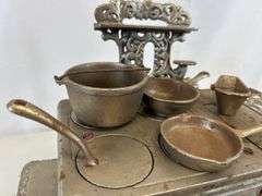 Crescent salesman sample cast-iron stove ￼