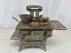 Crescent salesman sample cast-iron stove ￼