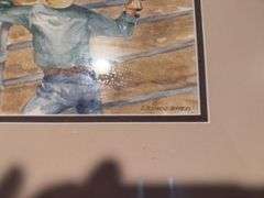 D Reiners Binfield Oregon Trail Rodeo paintings
