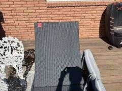 Patio lounge chairs with cushions