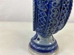 Antique stoneware pitcher/decanter ￼