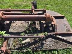 Pull type rotary mower