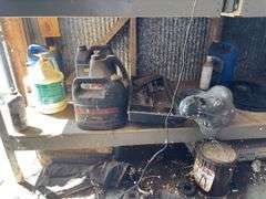 Workbench with tools
