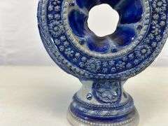 Antique stoneware pitcher/decanter ￼