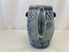 Antique stoneware pitcher