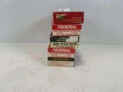 Vintage boxes 300 WIN MAG ammunition