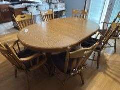 Dining table and chairs