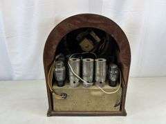 Antique all wave Silvertone stereo