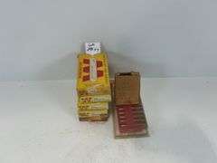 Vintage boxes with 303 British ammunition