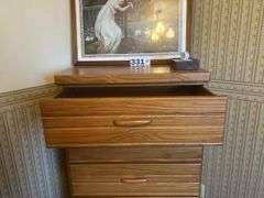 5 drawer stand up dresser and more