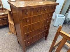 Vintage make up stand with mirro and dresser.