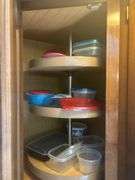 Coffee cups, crystal jars, cutting boards and more