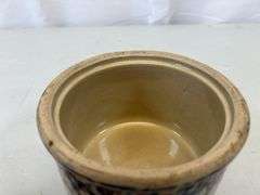 Red Wing butter crock with lid