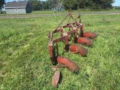 Massey Ferguson four bottom plow