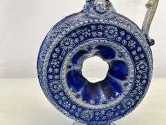 Antique stoneware pitcher/decanter ￼