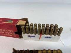 Vintage boxes 222 Remington ammunition