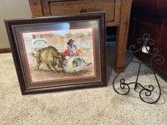 D Reiners Binfield Oregon Trail Rodeo paintings