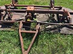 Pull type rotary mower