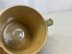 Stoneware pitcher
