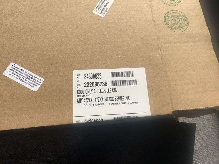 Coleman chillgrille ceiling assembly