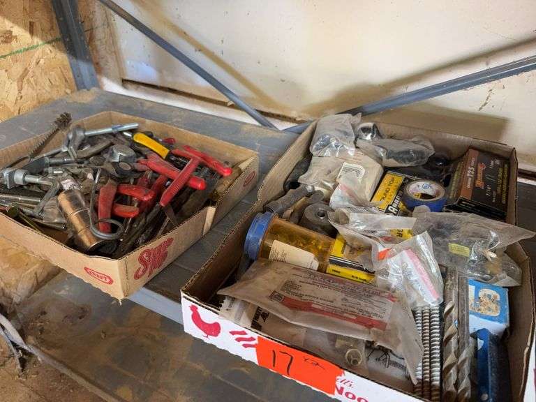 Assorted tools and staples