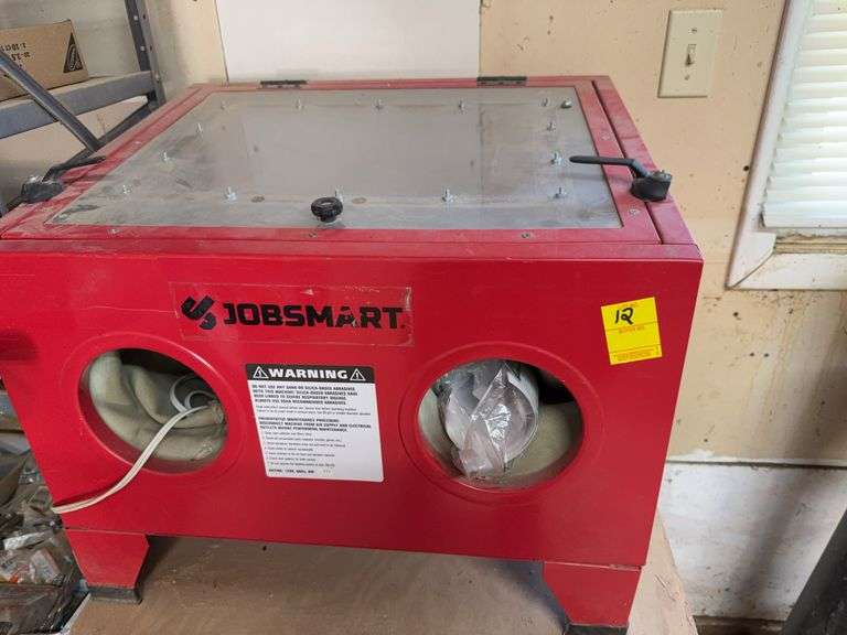 Jobsmart abrasive blast cabinet
