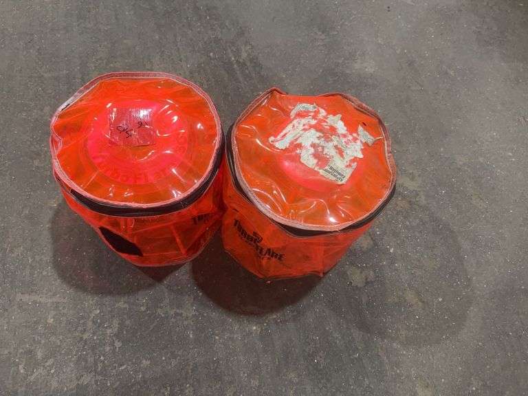 Turboflare roadside battery flares