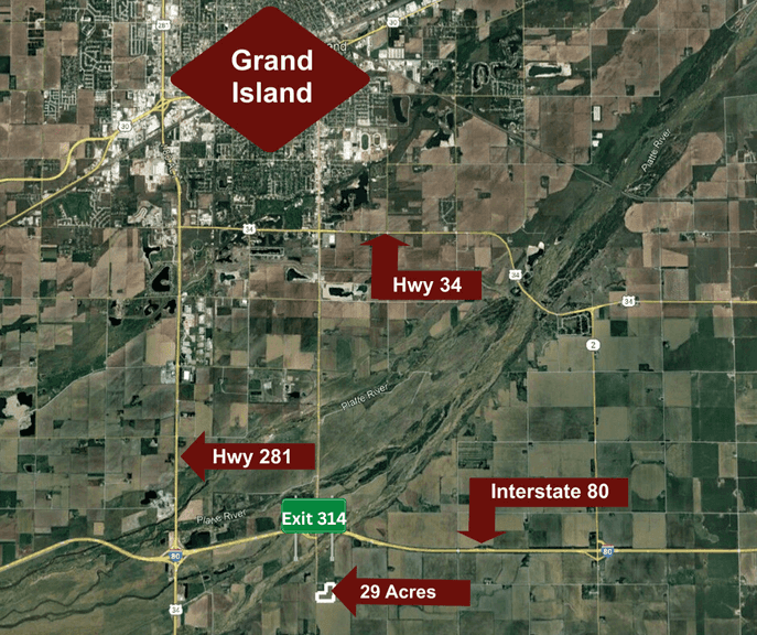 BECK FAMILY HALL COUNTY 29 ACRES PIVOT IRRIGATED LAND AUCTION