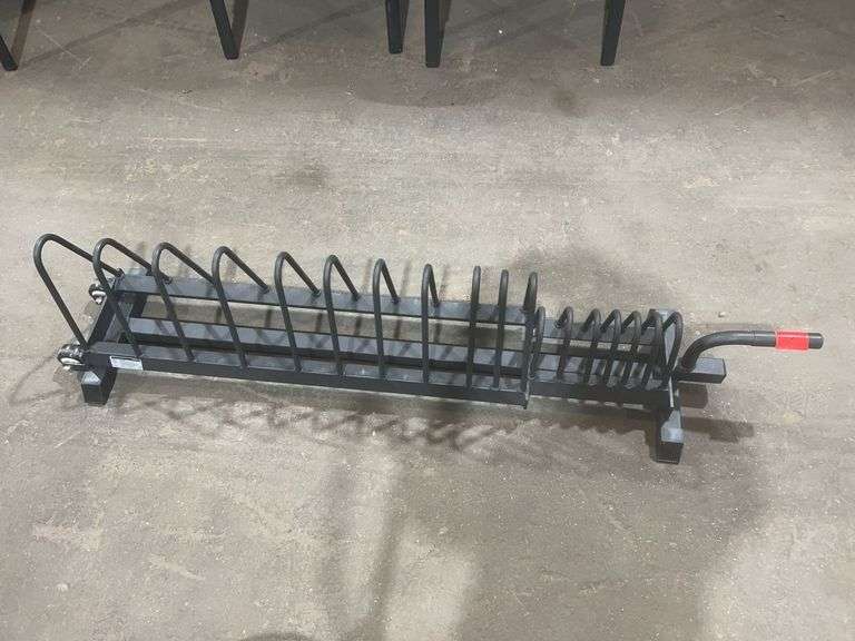 York weightlifting plate organizer