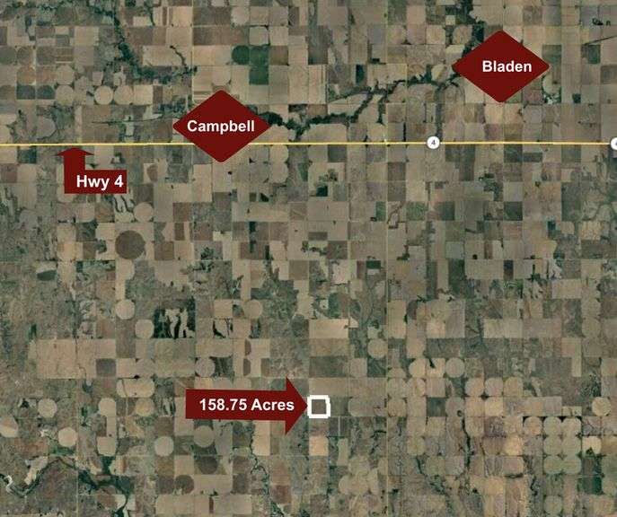 158.75 ACRES WEBSTER COUNTY ONLINE ONLY LAND AUCTION