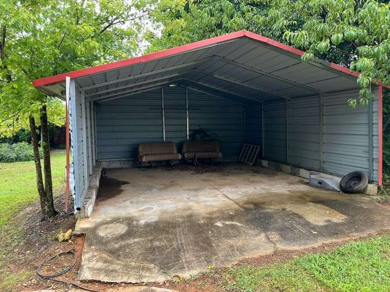 LIVE Auction in Athens, AL - Nice Brick Home, Detached Garage/Workshop, and Lot