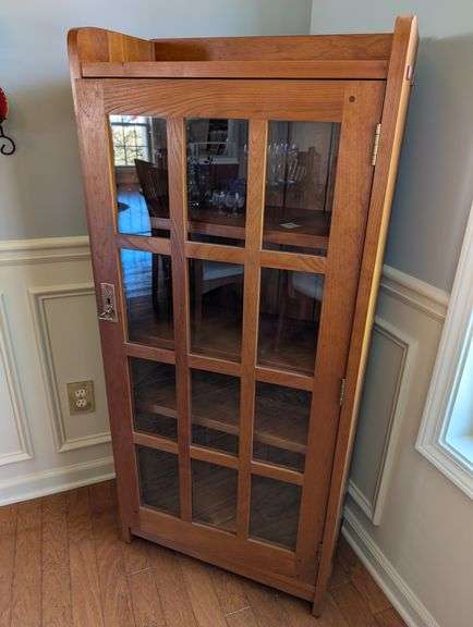 Stickley bookcase cabinet