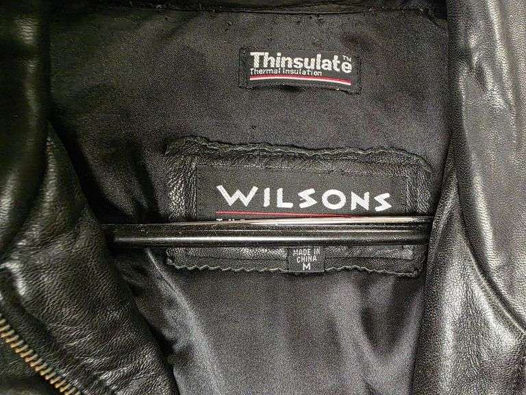 Men's Collezione and Wilsons Leather Jackets- Size Medium