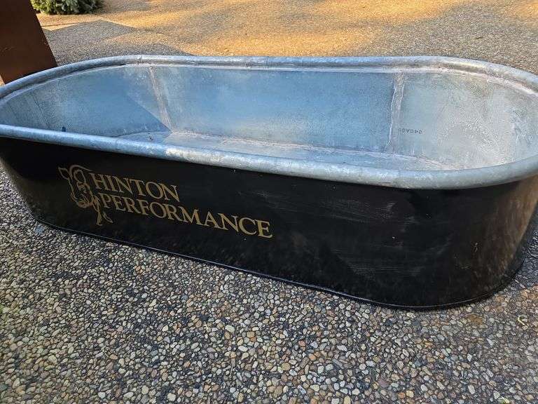 5' 3" Galvanized Stock Tank with Drain