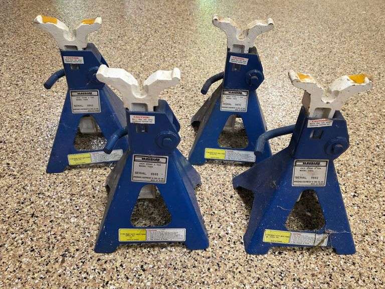 4) Vanguard 3-Ton Jack Stands