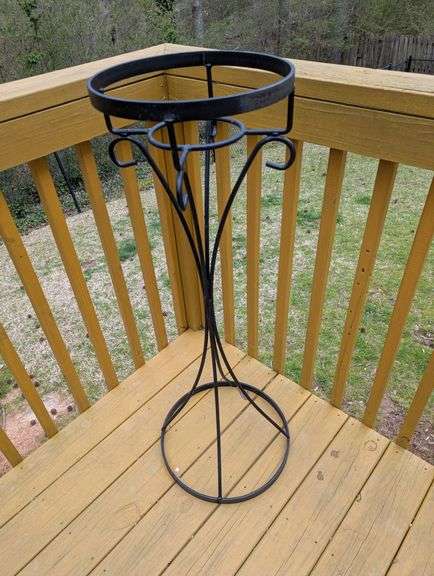 Tall plant stand