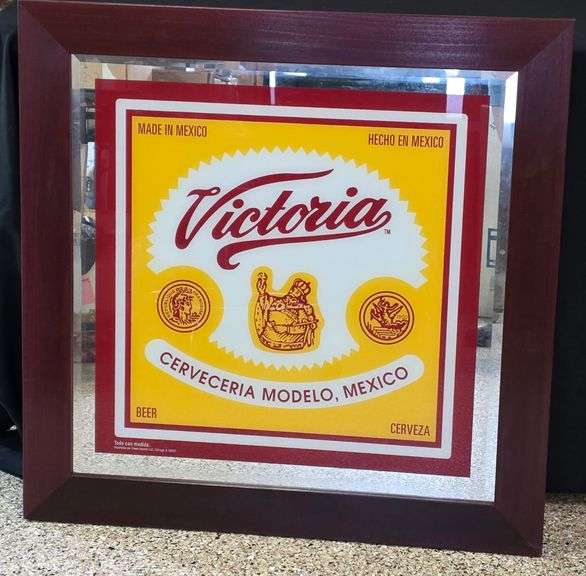 Victoria Mexican Beer Sign/Pub Mirror
