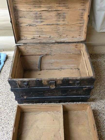 Antique Steamer Trunk