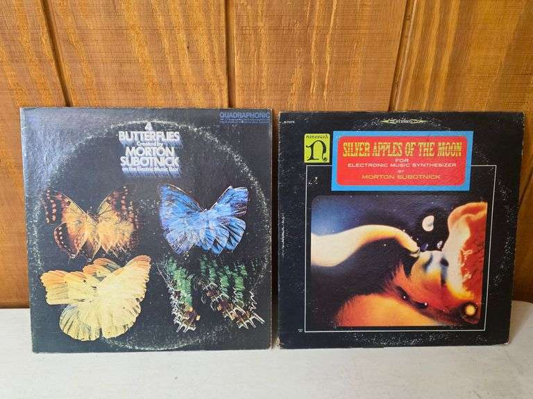 Vintage Morton Subotnick Vinyl Records