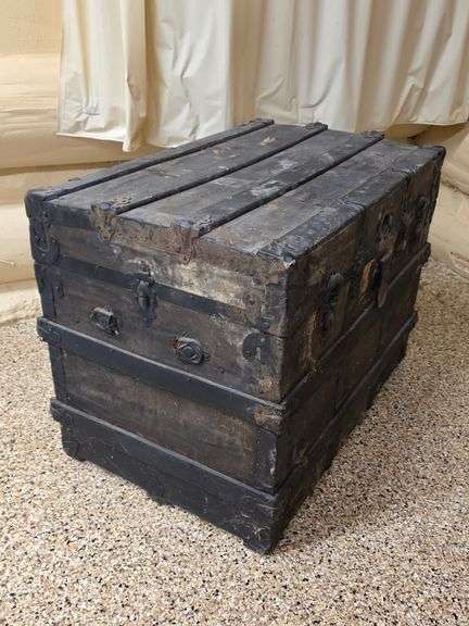 Antique Steamer Trunk